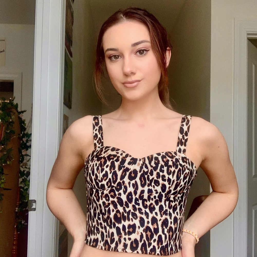 Wet Seal Bustier Top